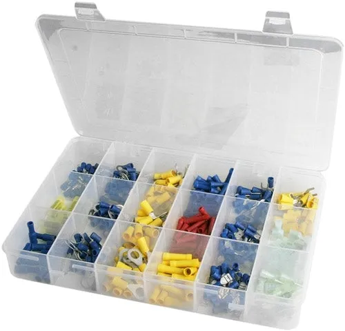 360 Piece Solderless Wire Terminal Connector Kit