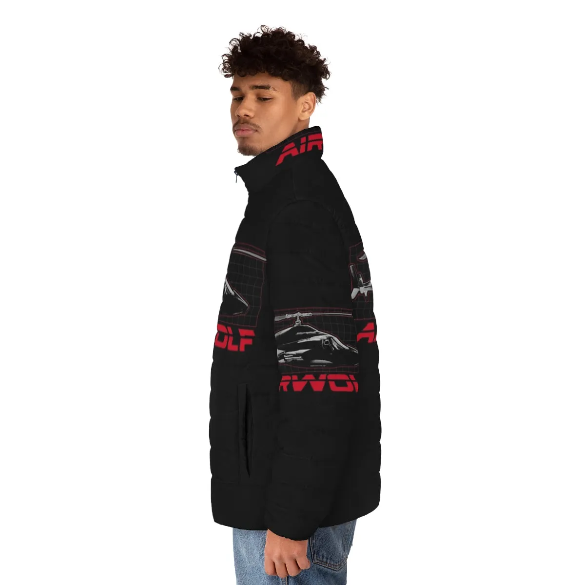 Airwolf Puffer Jacket 2 - Retro 80s TV Show Inspired Outerwear