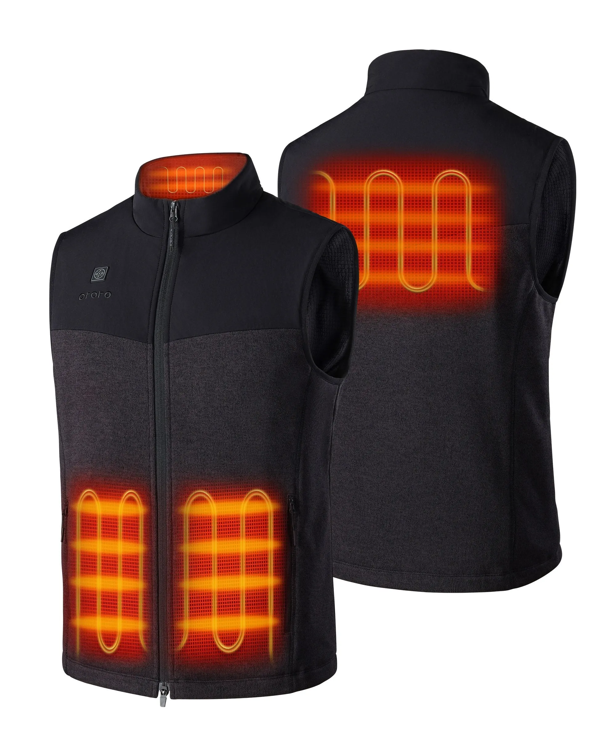 Augusta Men's Heated Sweater Fleece Gilet