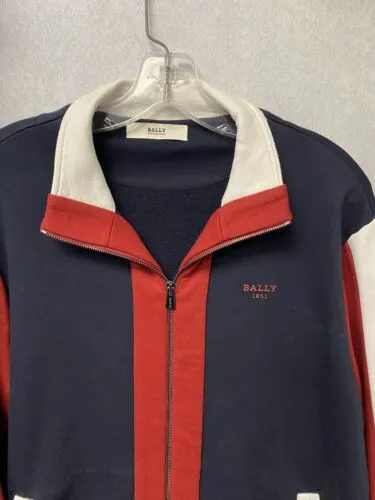 Bally Navy/ Red 2pc Tracksuit Size Large (40)