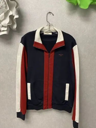Bally Navy/ Red 2pc Tracksuit Size Large (40)