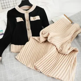 Be There At Your Side Skirt Set