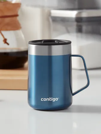 Contigo Insulated Desk Mug 420Ml - Blue