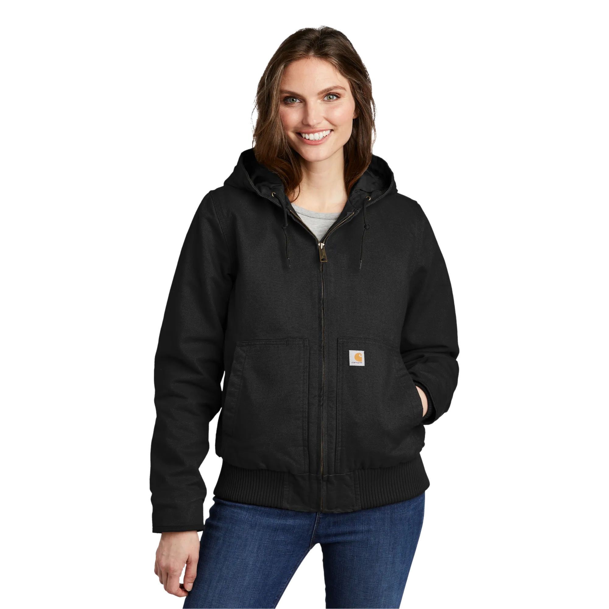 D2302W Ladies Washed Duck Active Jacket