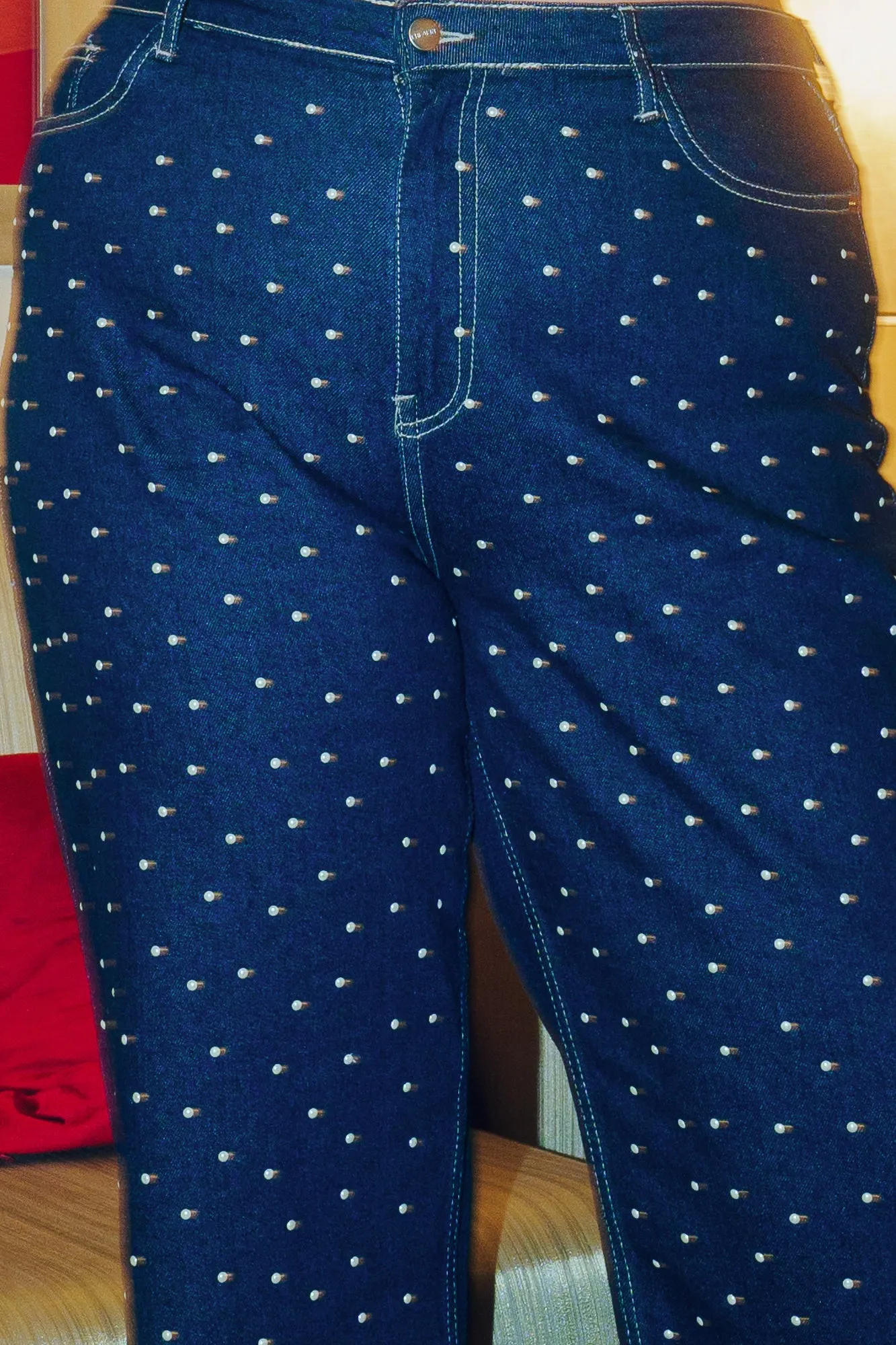 Embellished Good Icon Straight Jeans