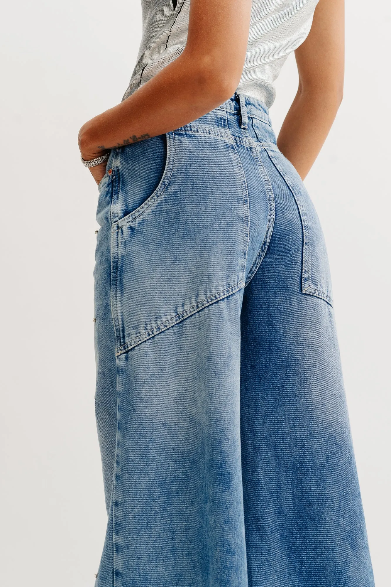 Embezzled Flare Jeans