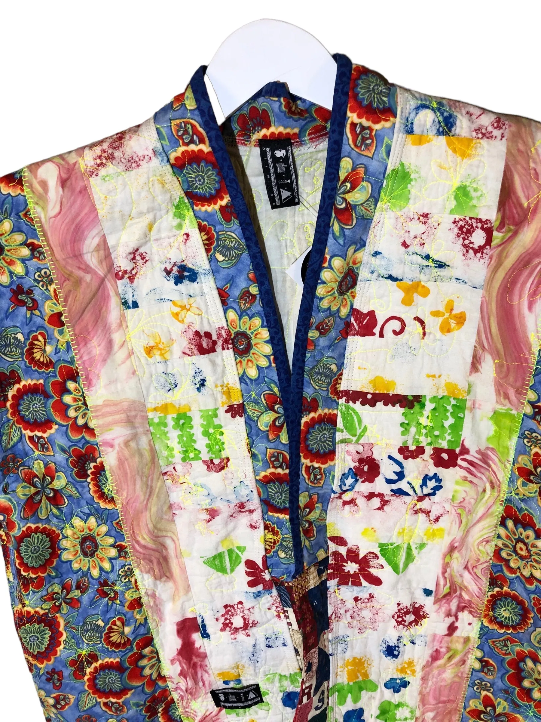 Handmade OOAK Quilted Hanten Coat