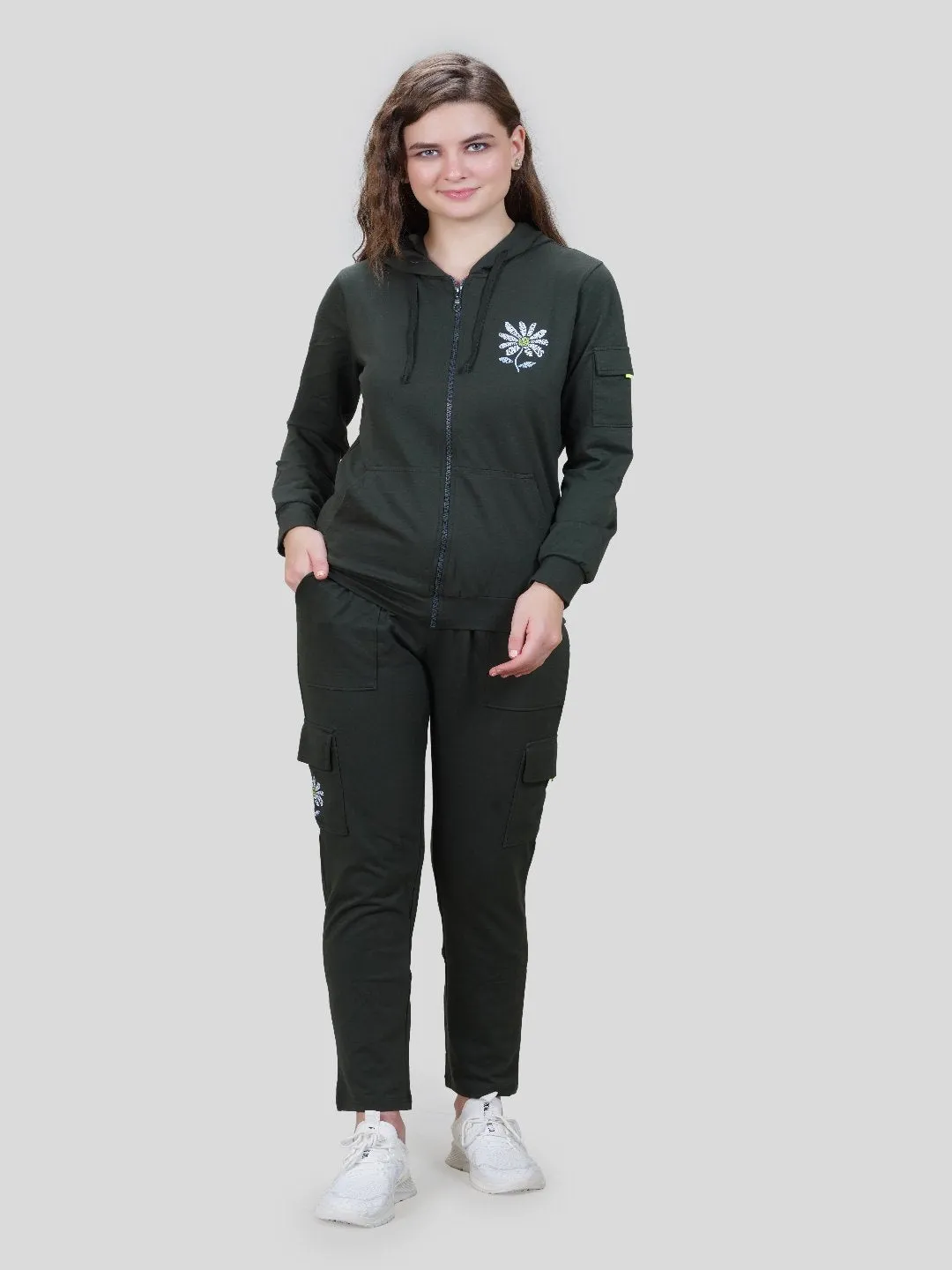 Hooded Jacket With Zipper Closure Capper