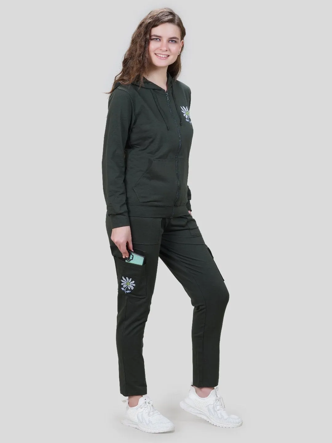 Hooded Jacket With Zipper Closure Capper