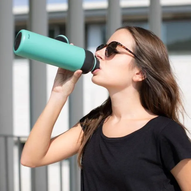 Insulated Bottle To Go, 500ml - Turquoise