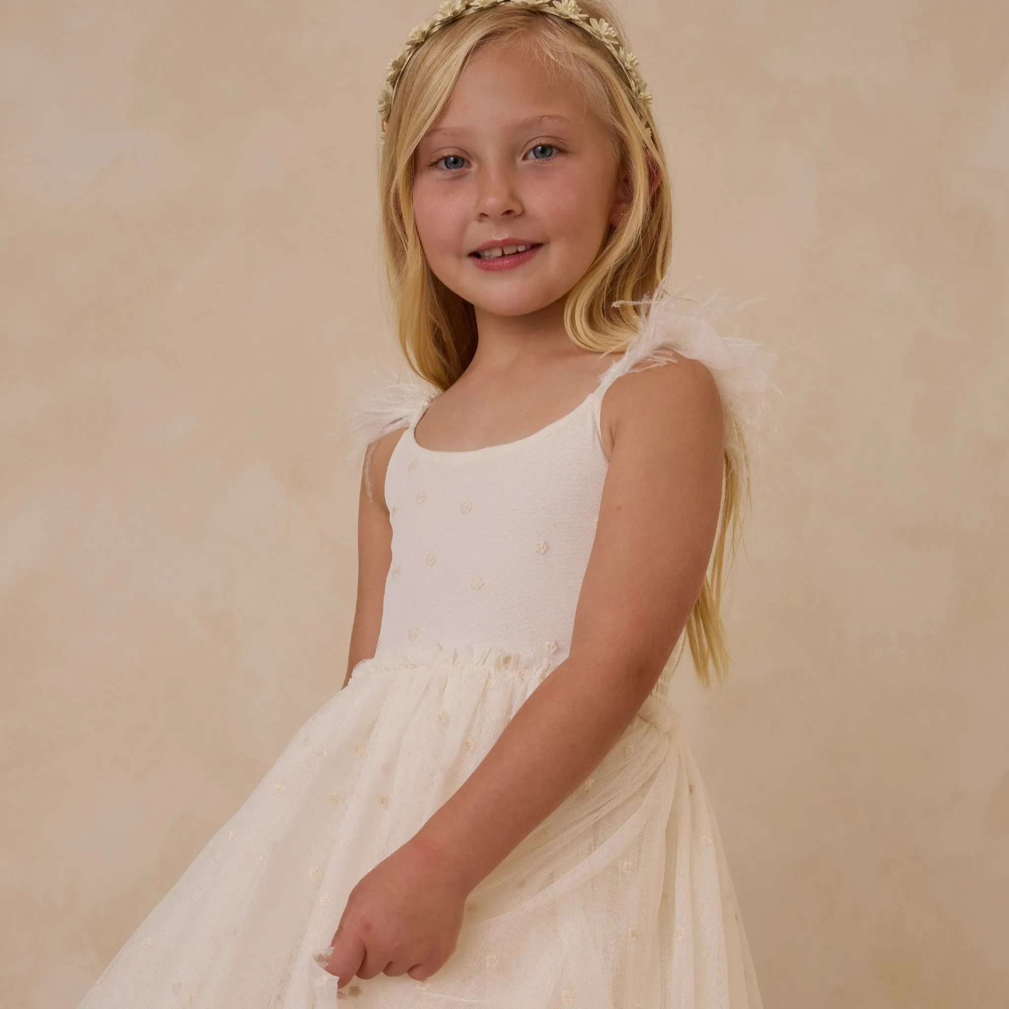 Ivory Poppy Dress