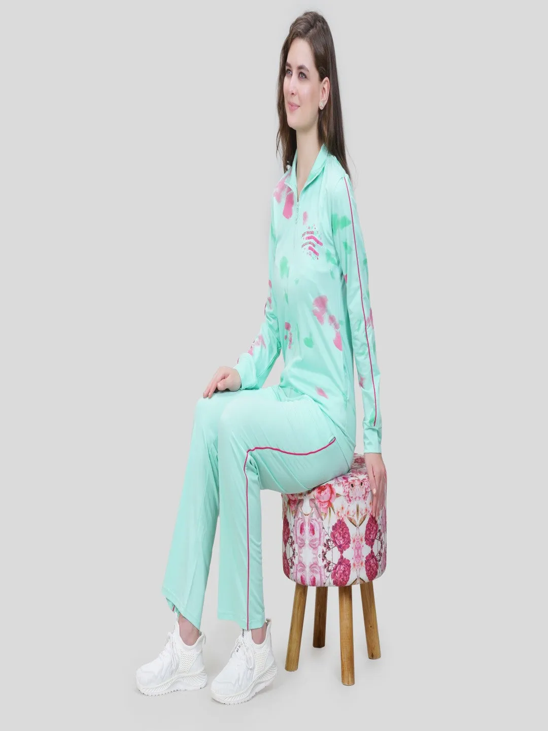 Jacket With Zipper Closure Capper Tracksuit