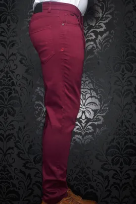 JEANS | JOHNNY-SKC, burgundy