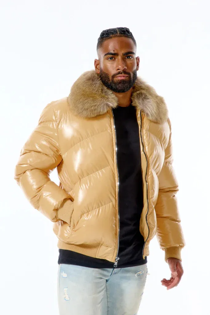 Jordan Craig LENOX PUFFER JACKET (CARAMEL)