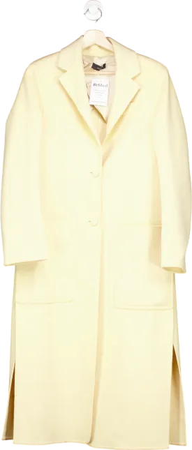 Joseph Ivory Marvil Double Wool Silk Coat UK 10