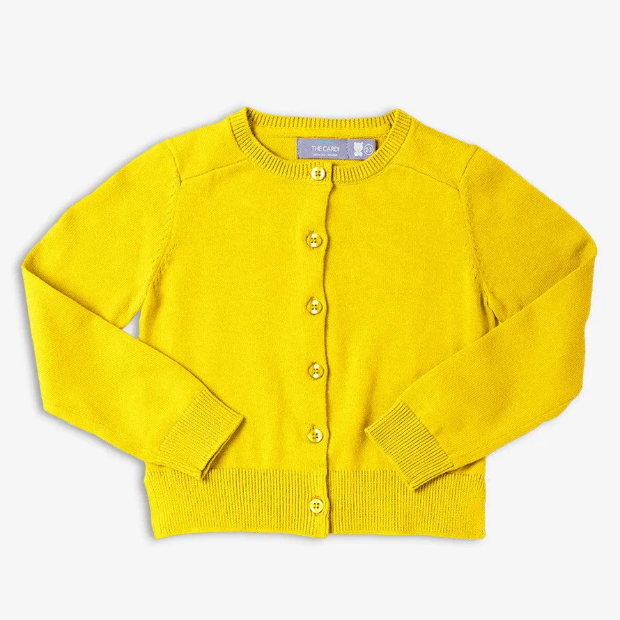 Kids cotton cardigan in seasonal colors