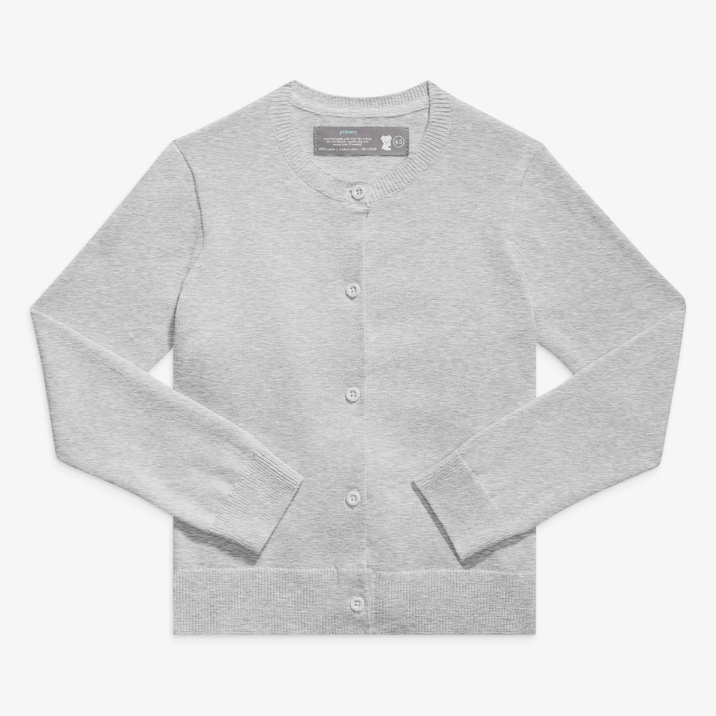 Kids cotton cardigan in seasonal colors