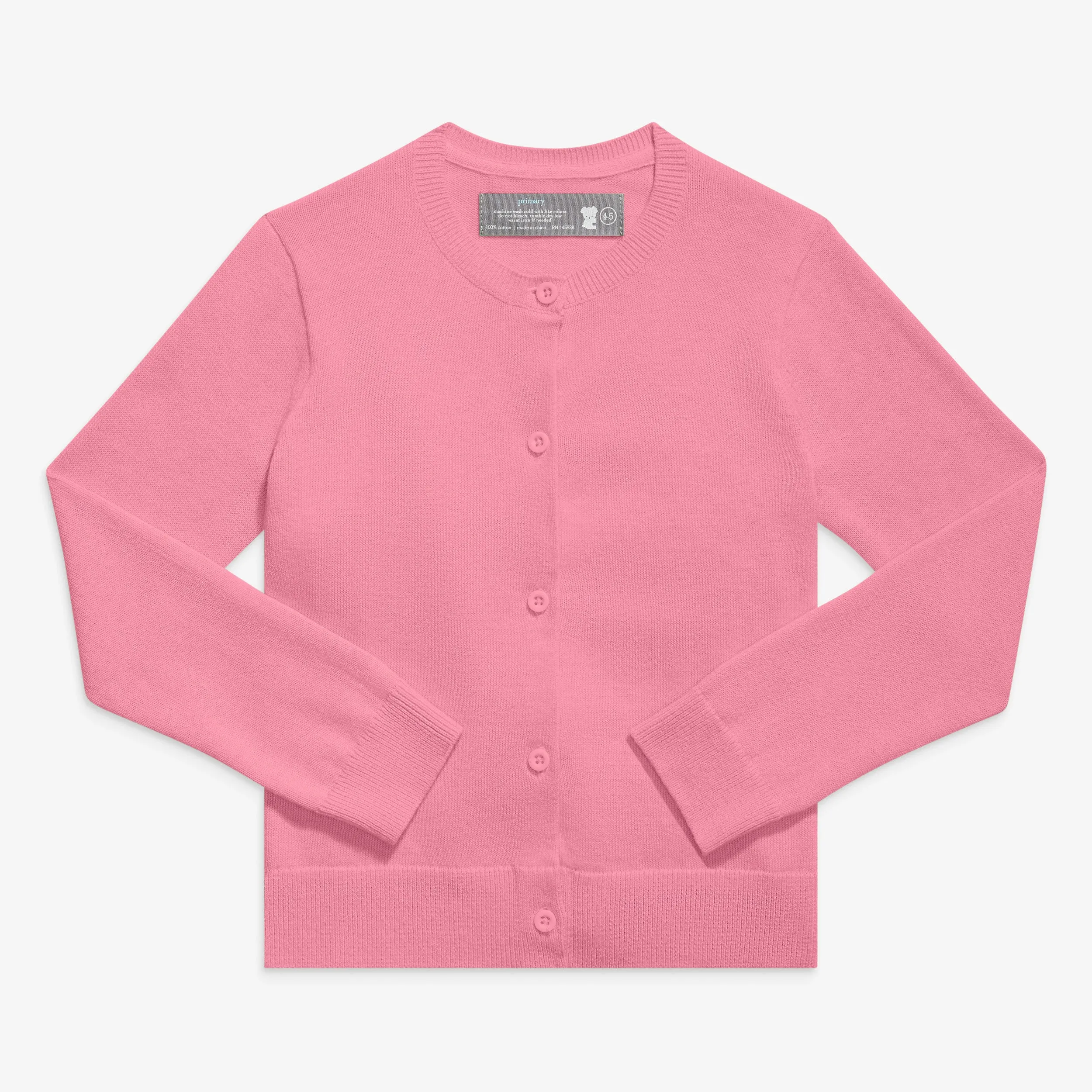Kids cotton cardigan in seasonal colors