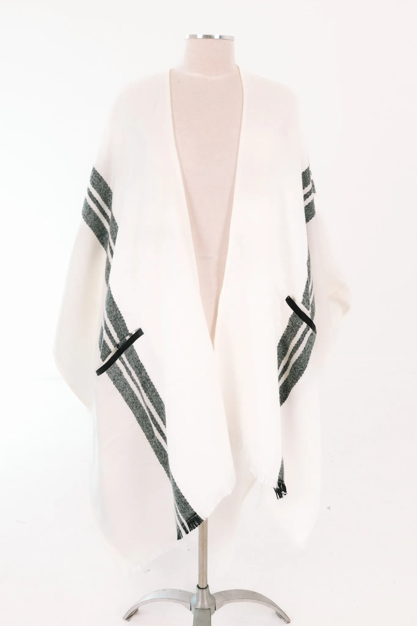 Libra Cape Cardigan - Ivory