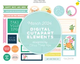 Life Crafted - SPRING MAGIC - Digital Elements
