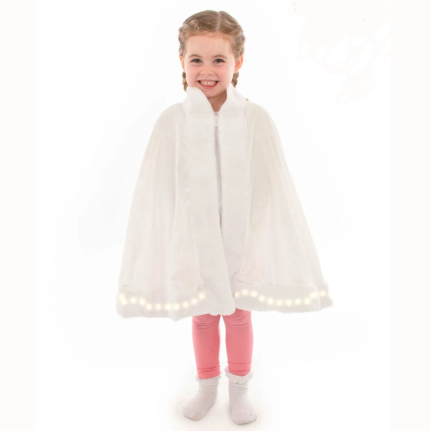 Light up Fairytale Cape -ivory