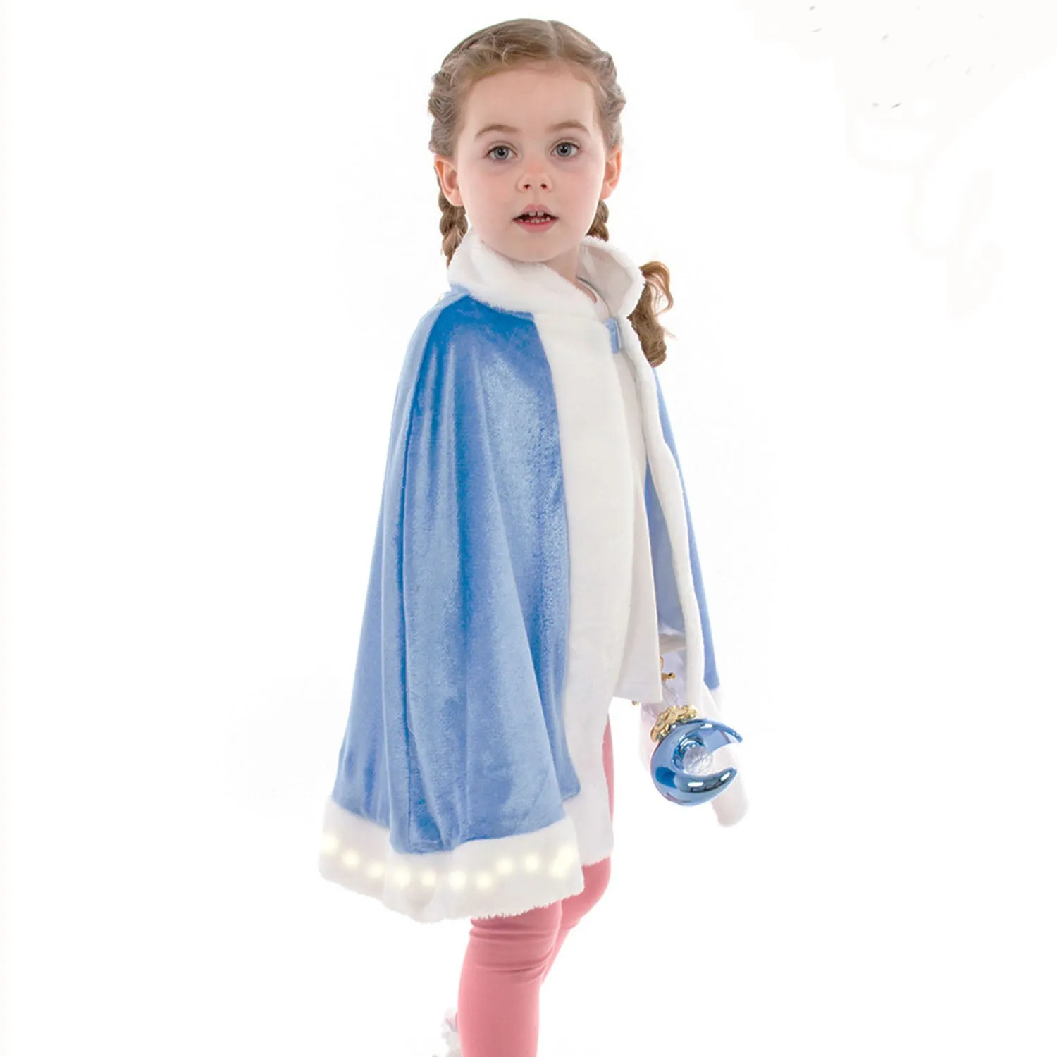 Light up Fairytale Cape -ivory