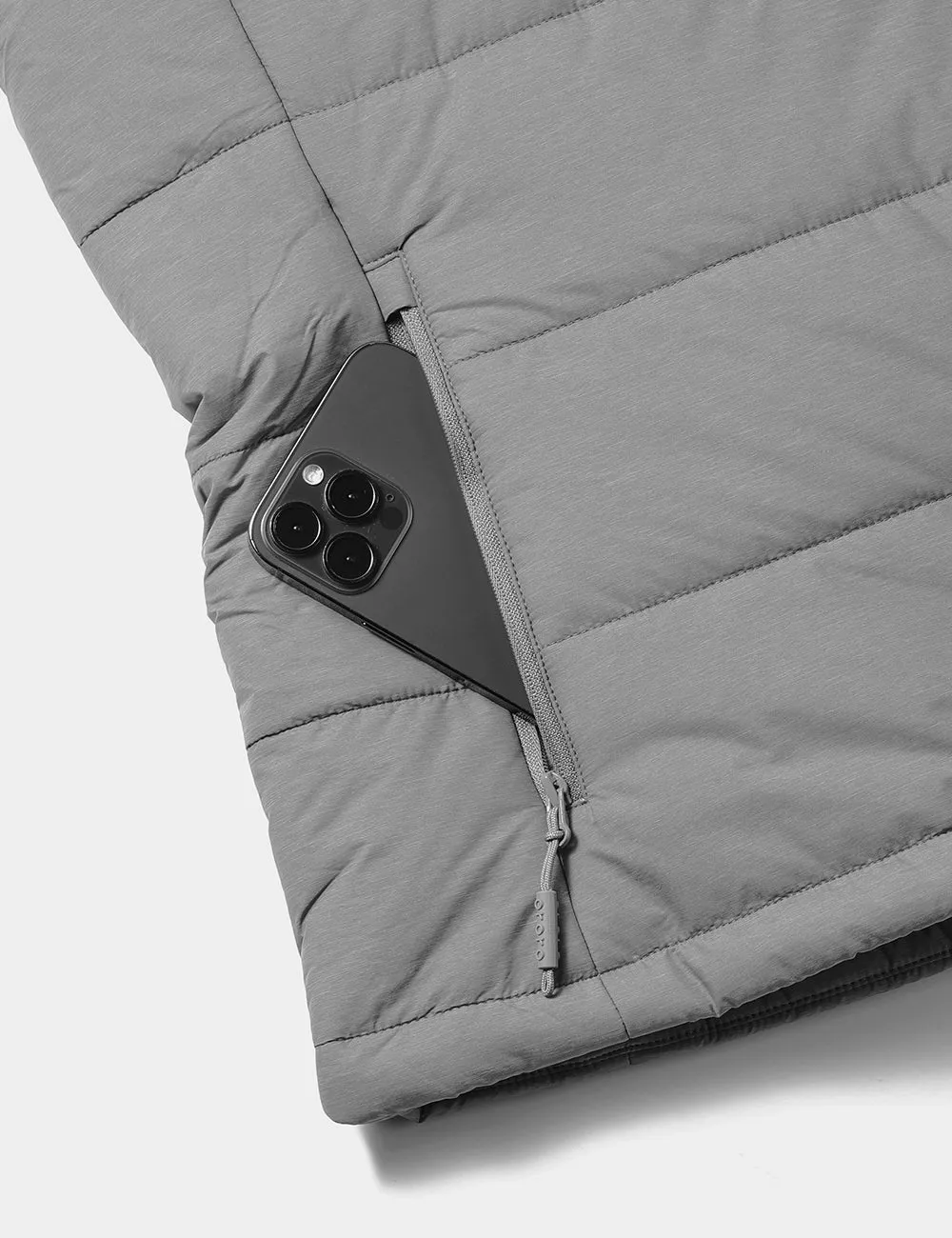 Men's Classic Heated Gilet - Black / Grey