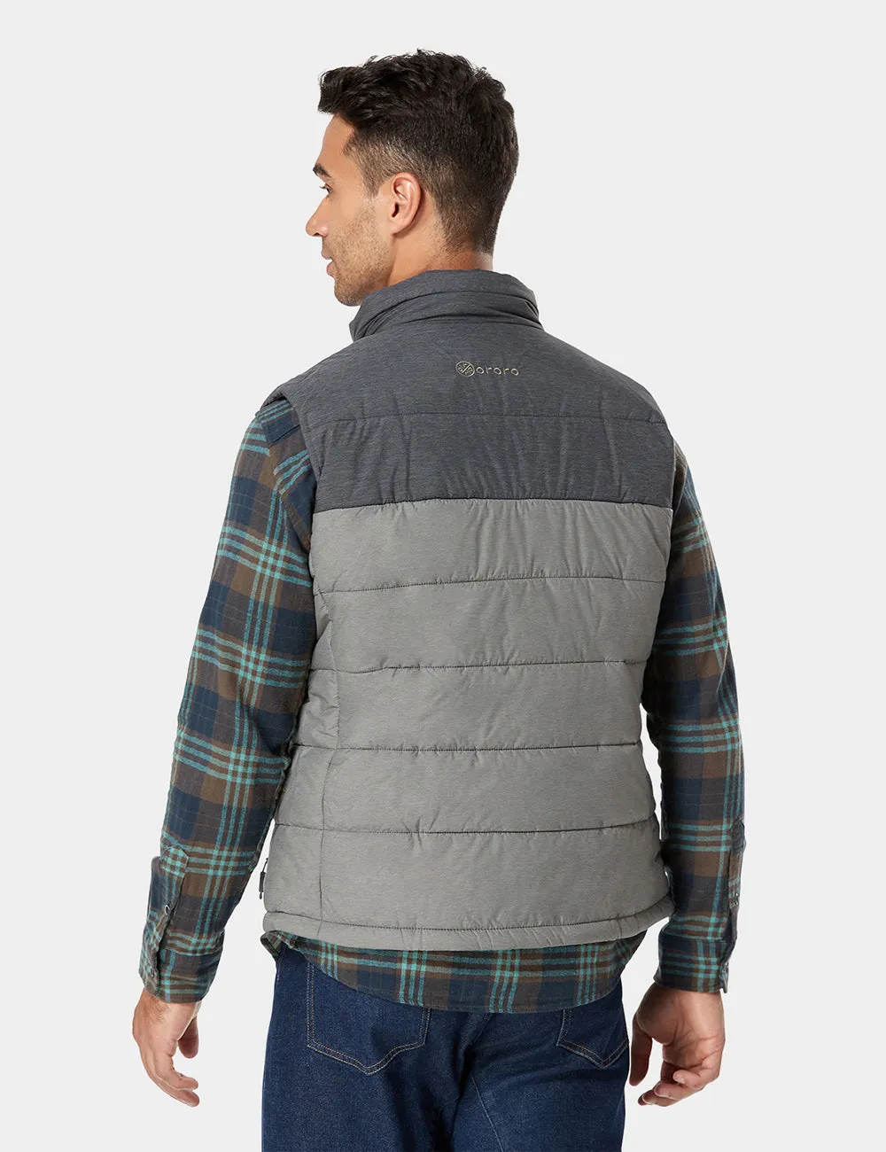 Men's Classic Heated Gilet - Black / Grey