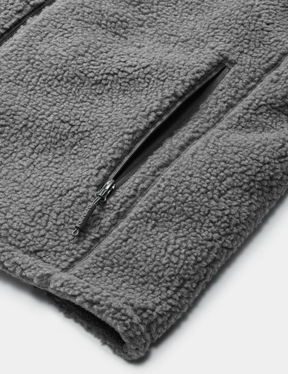 Men's Heated Recycled Fleece Gilet - Grey