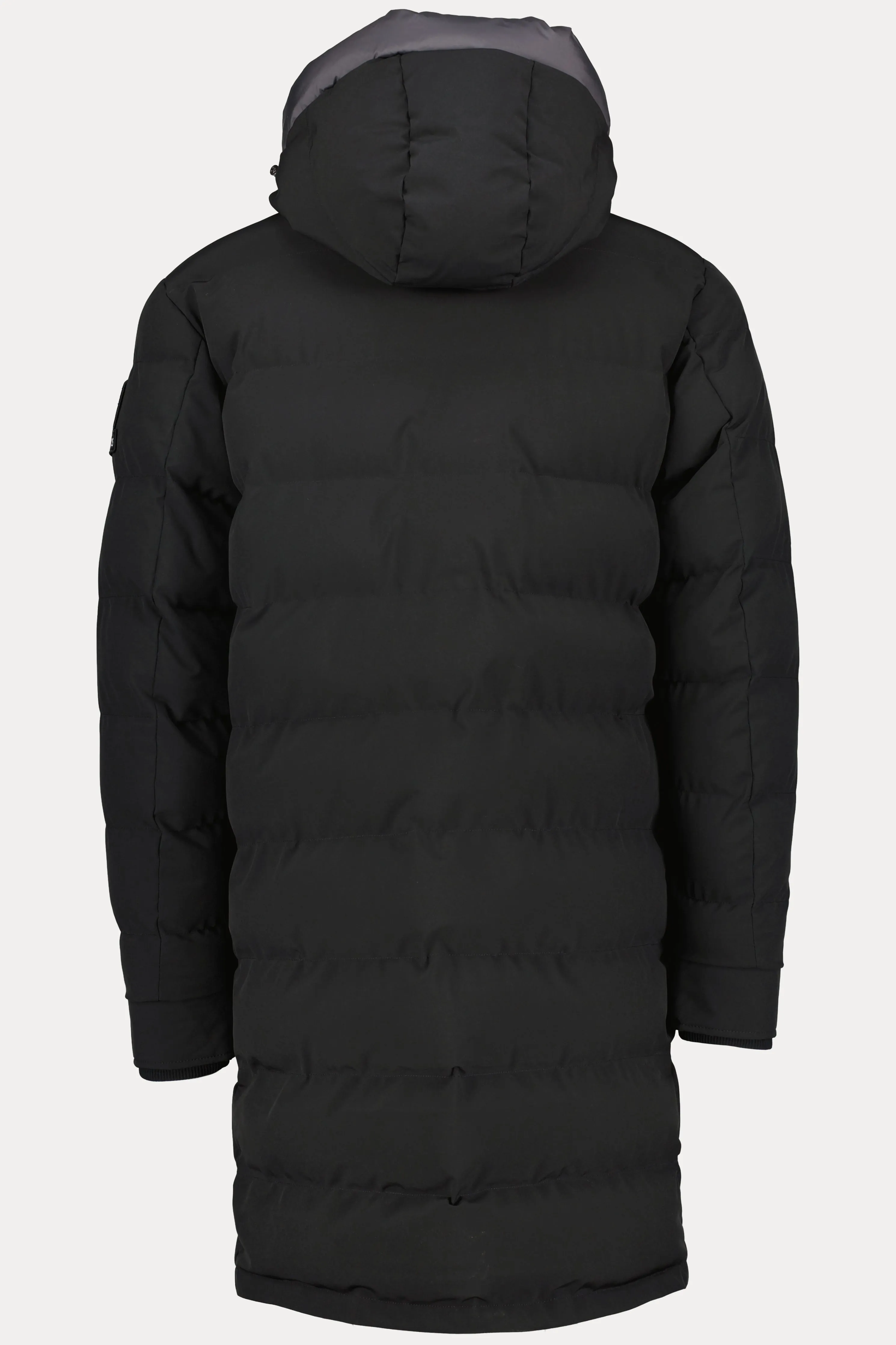 Men's Sandbanks Branksome Black Long Puffer Jacket