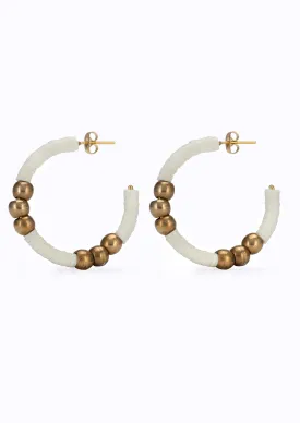 Ntesh Hoops Ivory