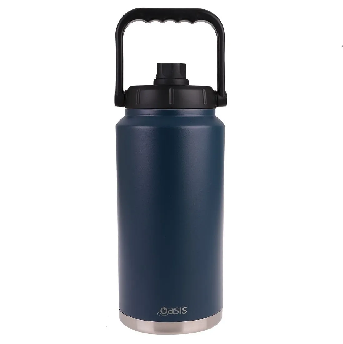 Oasis S/s Insulated Jug W/ Carry Handle 3.8l Navy