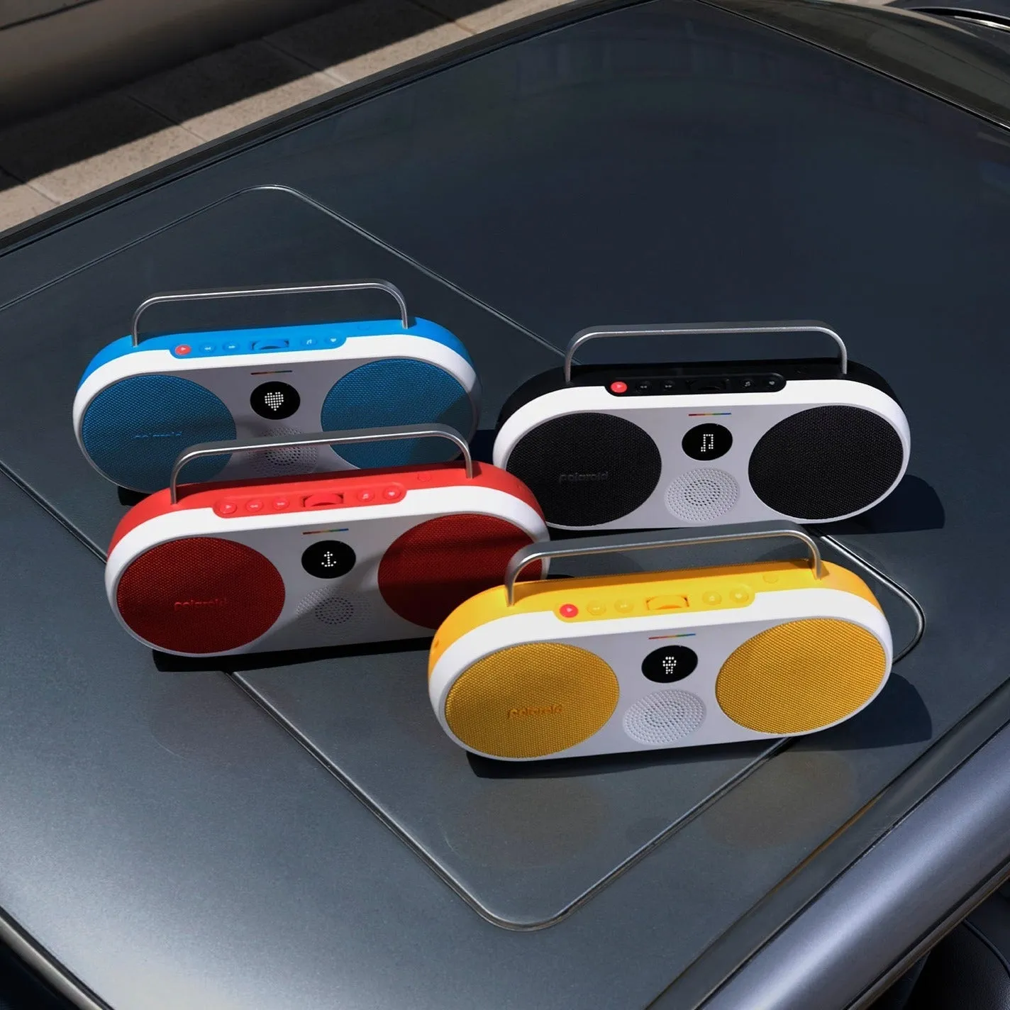 [OPEN BOX] POLAROID P3 Music Player Bluetooth Wireless Portable Speaker - Black & White