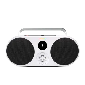 [OPEN BOX] POLAROID P3 Music Player Bluetooth Wireless Portable Speaker - Black & White