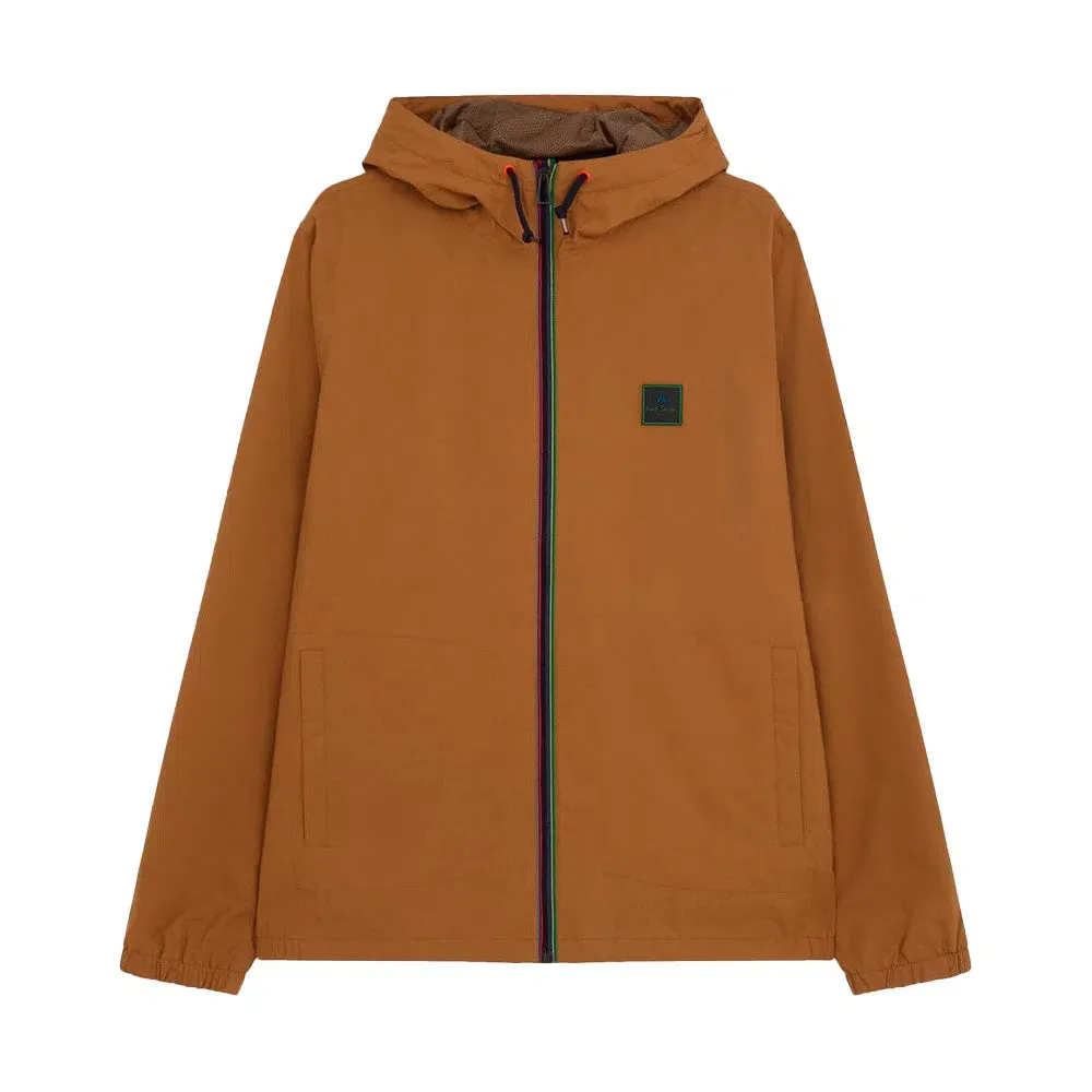 PAUL SMITH Hooded Jacket - Light Brown