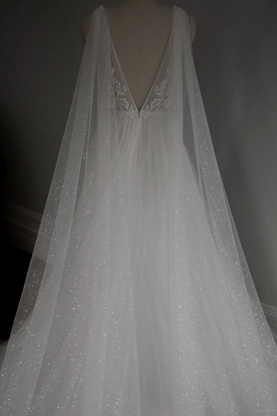 PHOENIX | Detachable Sparkling Tulle Wings