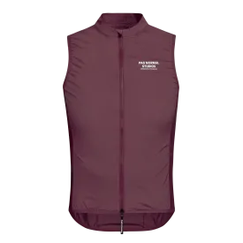PNS Mechanism Men's Stow Away Gilet Light Burgundy