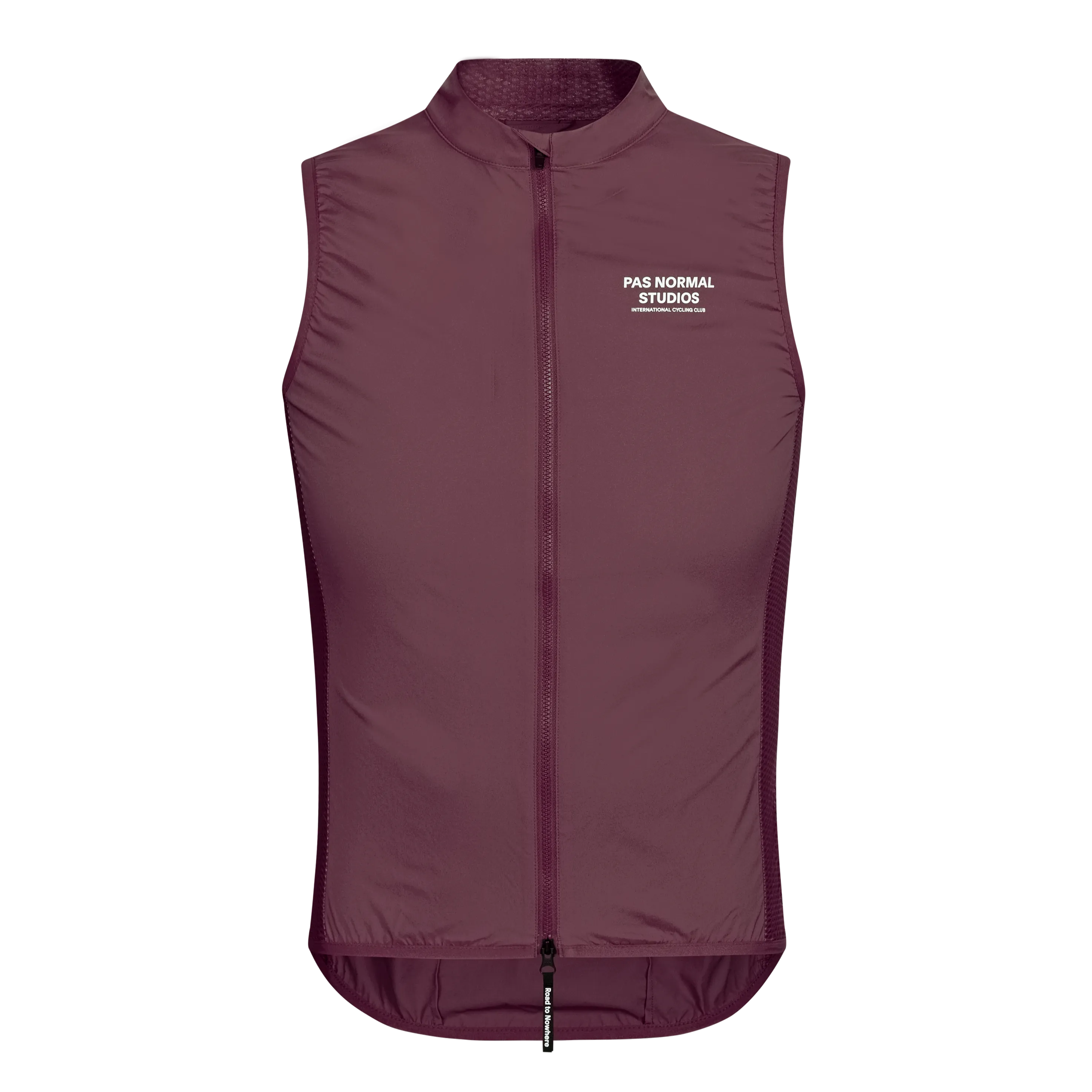 PNS Mechanism Men's Stow Away Gilet Light Burgundy