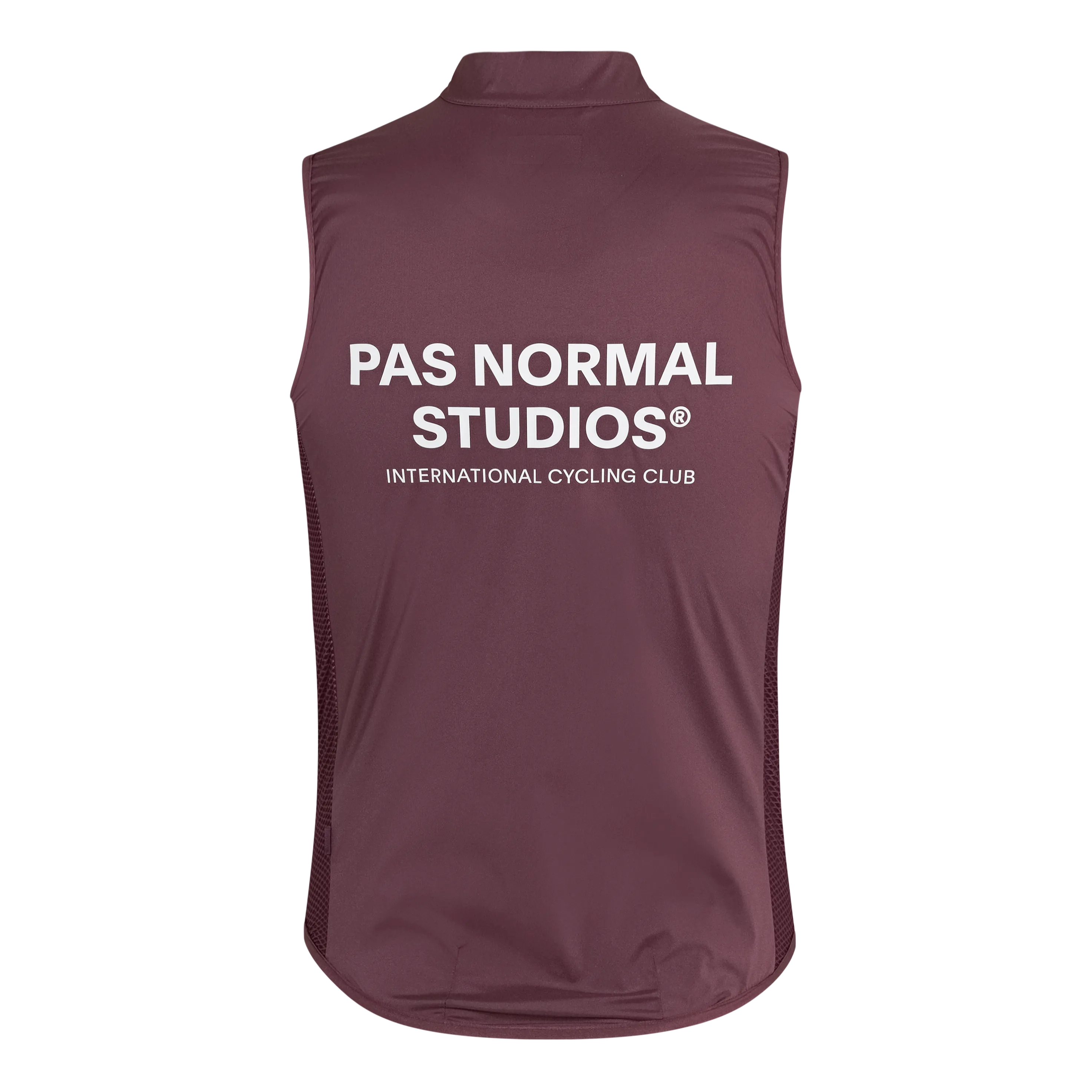PNS Mechanism Men's Stow Away Gilet Light Burgundy