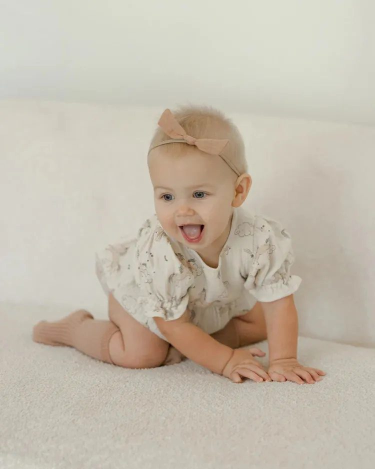 Quincy Mae - Cosette Romper (Unicorn)