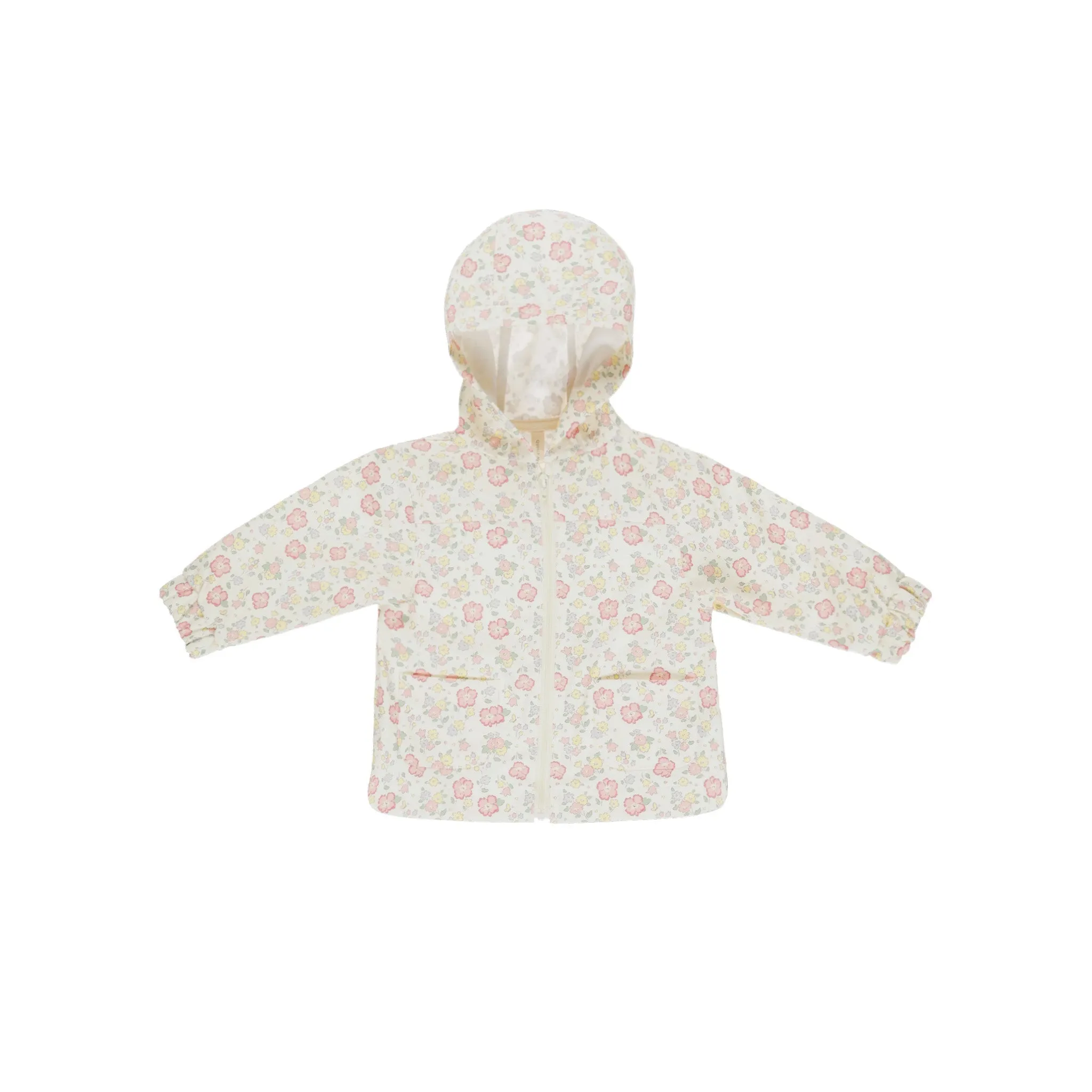 Quincy Mae Rain Jacket - Bloom