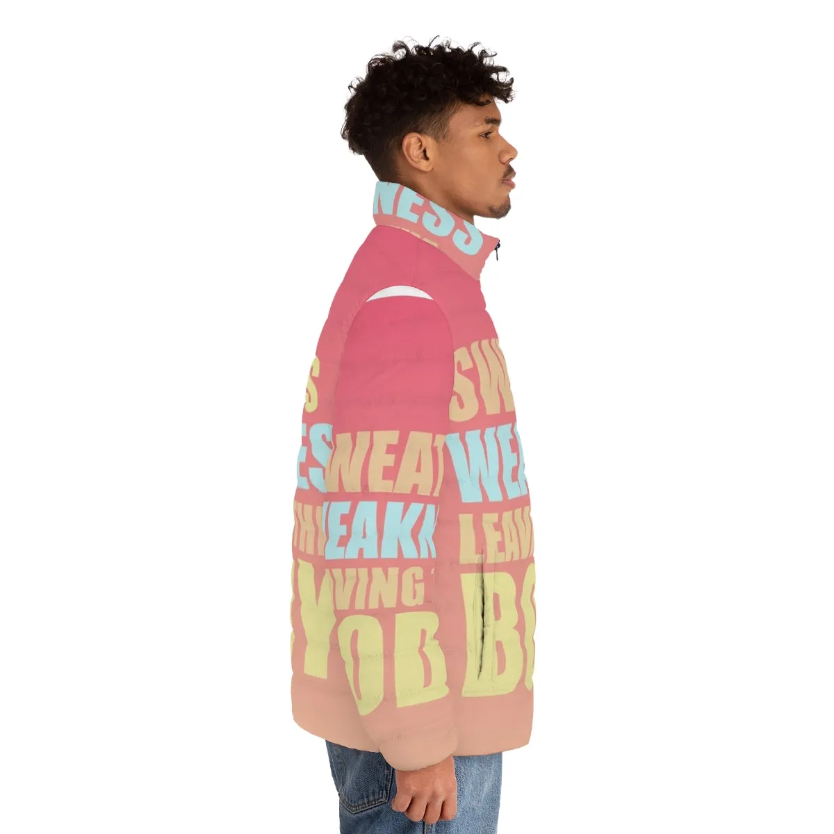 "Sweat-Proof Puffer Jacket: Conquer Fitness Like a 'Space Force' General"