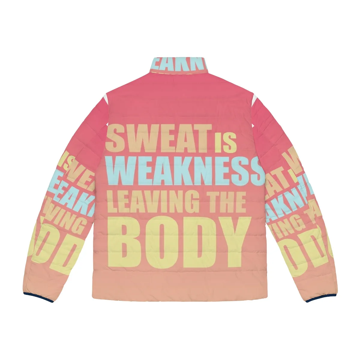 "Sweat-Proof Puffer Jacket: Conquer Fitness Like a 'Space Force' General"