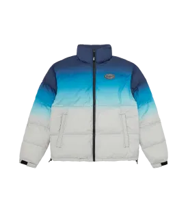 REFLECTIVE BB ASTRO PUFFER JACKET  - BLUE/GREY