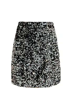 Sequin Mini Skirt