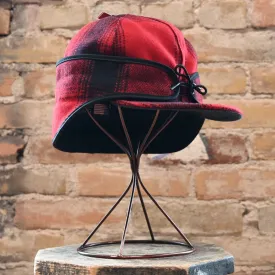 Stormy Kromer Rancher Cap In Red And Black