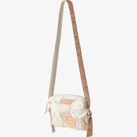Sunday Bag Moono - ivory checked flowers