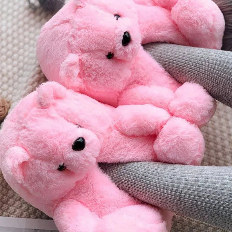 Teddy Bear Slippers