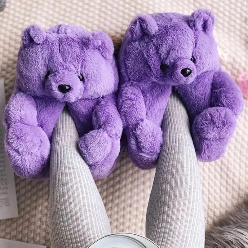 Teddy Bear Slippers