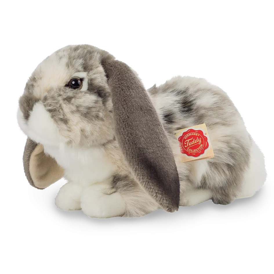 Teddy Hermann Grey & White Rabbit - 30cm
